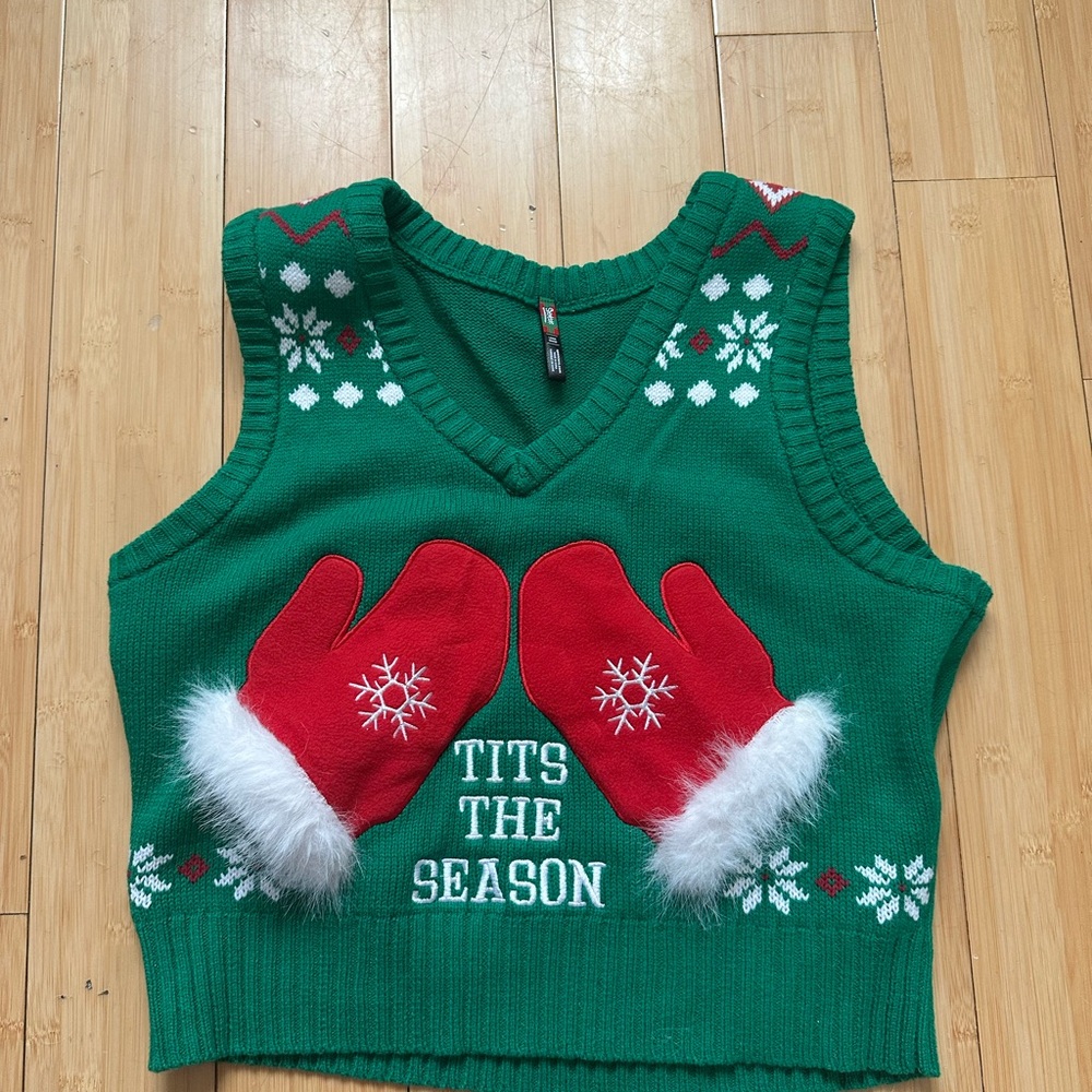 Spencer’s Funny Christmas Vest